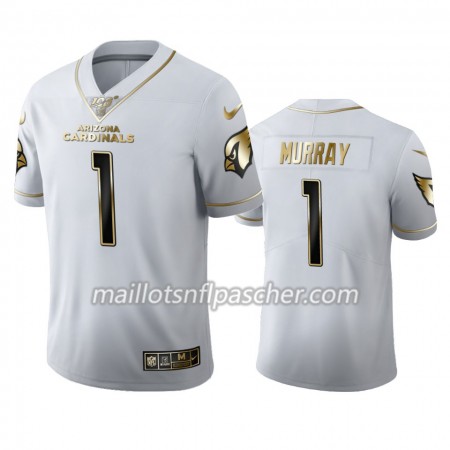 Maillot Arizona Cardinals Kyler Murray 1 Nike Blanc Golden Edition - Homme